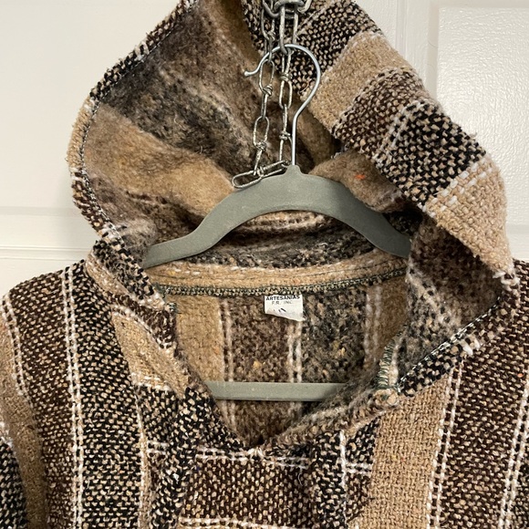 Artesanias Baja Mexican Hoodie Sz Lg - Picture 3 of 10